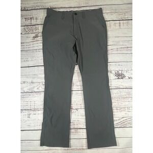 Orvis men's pants 38 green Zip Fly Frayed Low Rise